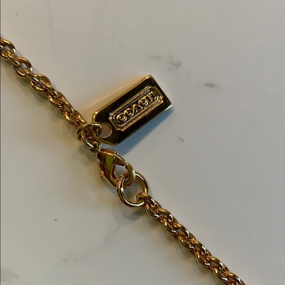 Coach Gold Knot Necklace - Picture 4 of 5
